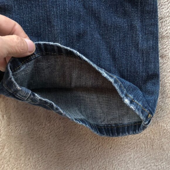 Aeropostale Womens Hailey Flare Jeans Size 5/6 Short Blue Denim Casual Classic - Picture 14 of 16